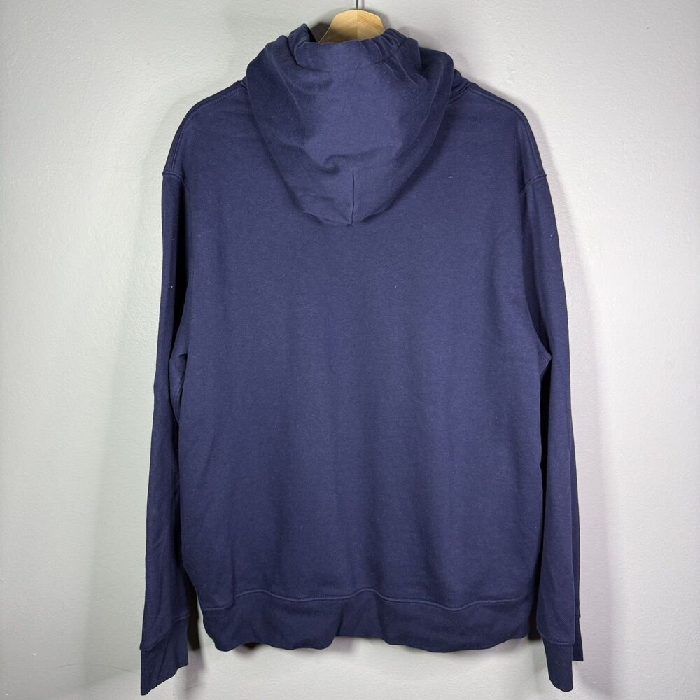 Polo Ralph Lauren Polo Bear Denim Flag Hoodie Men XL Navy Americana Y2K - Picture 11 of 11